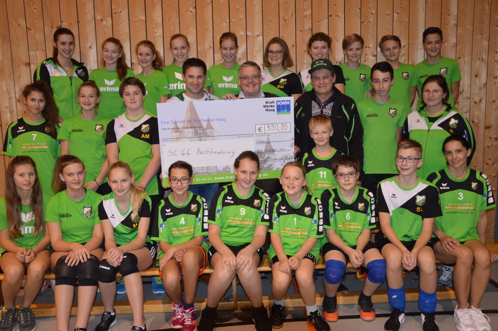 Scheckübergabe Spende_an_Jugendabteilung Scheckübergabe Spende_an_Jugendabteilung